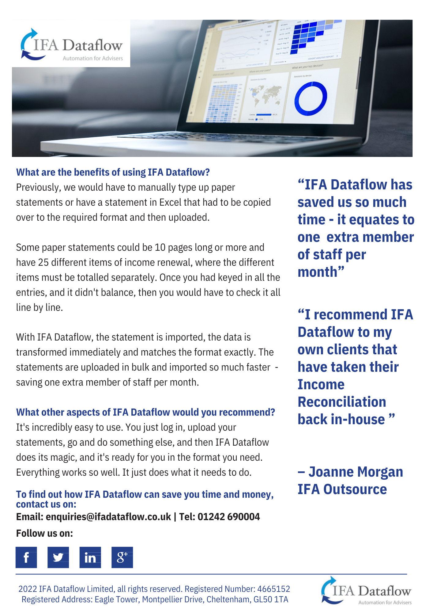 IFA Outsource Case Study Page 2